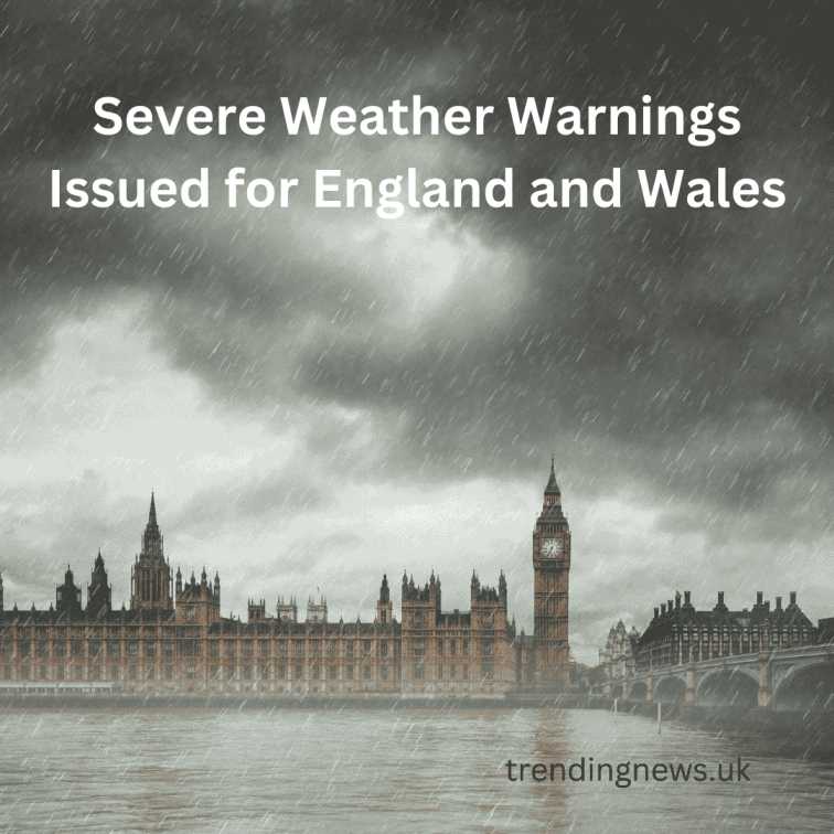 Severe Weather Warnings: Thunderstorms and Flooding Hit England and Wales